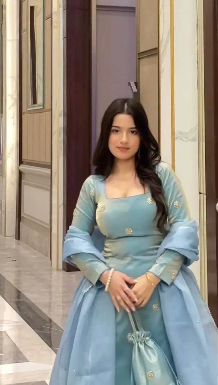 Comfort fit-RTC Fandy Silk Top Plazzo Set - Image 5